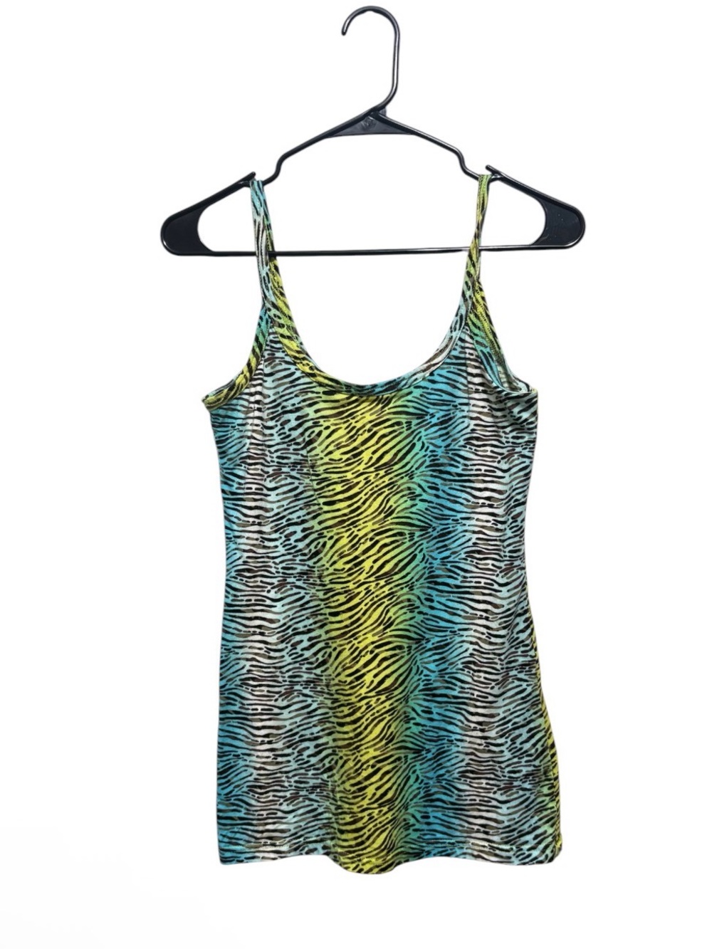 Vintage  Zebra-Print Cami Tank Top
